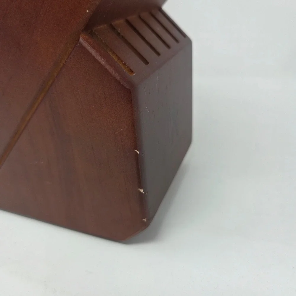 Henckels International Wood Knife Block 11 Slot 17540-100 Brown Kitchen Storage